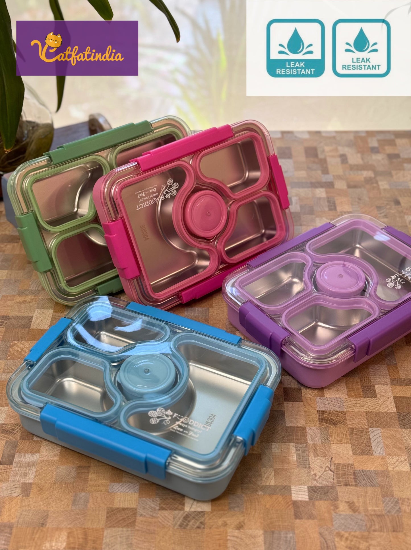 Lunch Barn Bento Box (Leak-Resident Lunch Box)