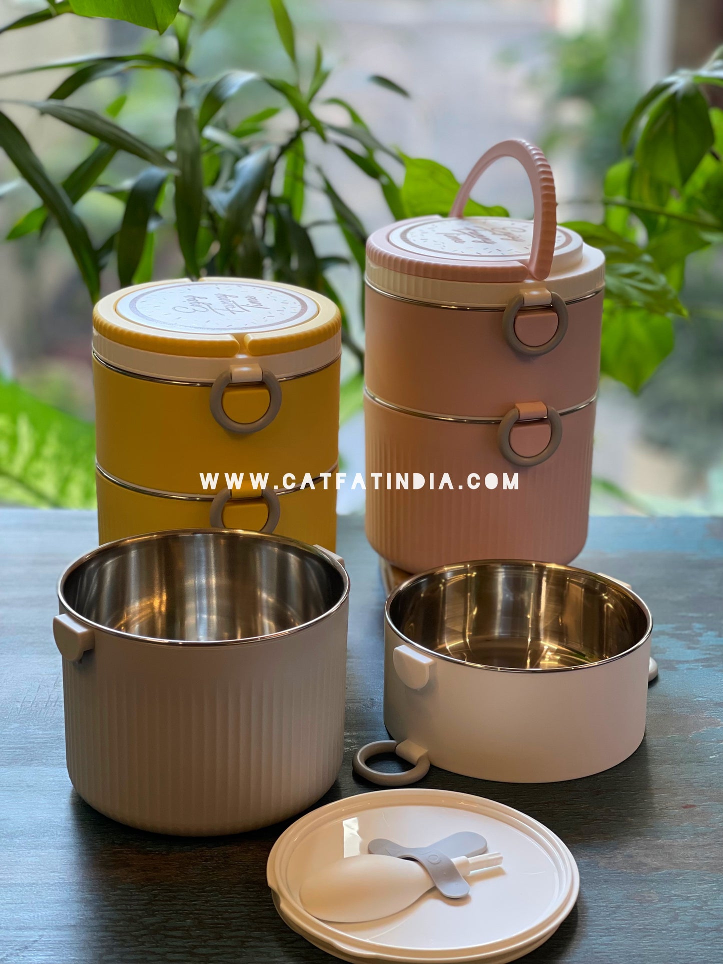 Catfat Dabba Wala Lunch Box (1000ML+500ML)