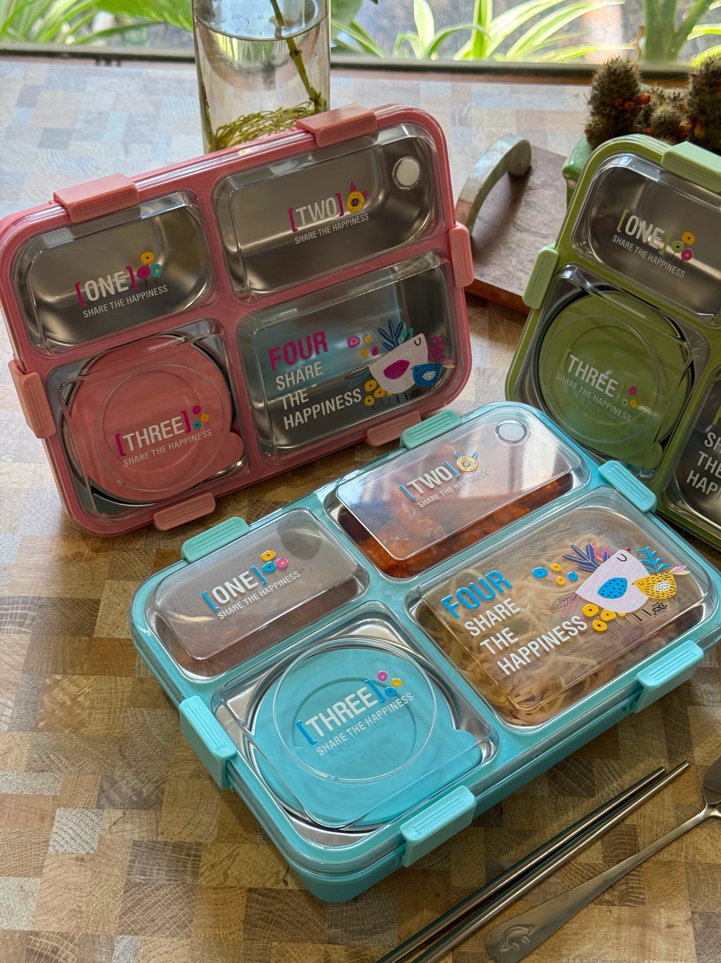 Trio Buffet Bento Lunch Box