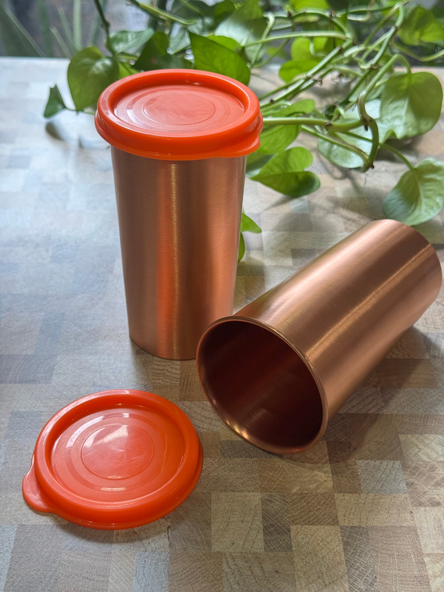 Copper Tumbler Glass