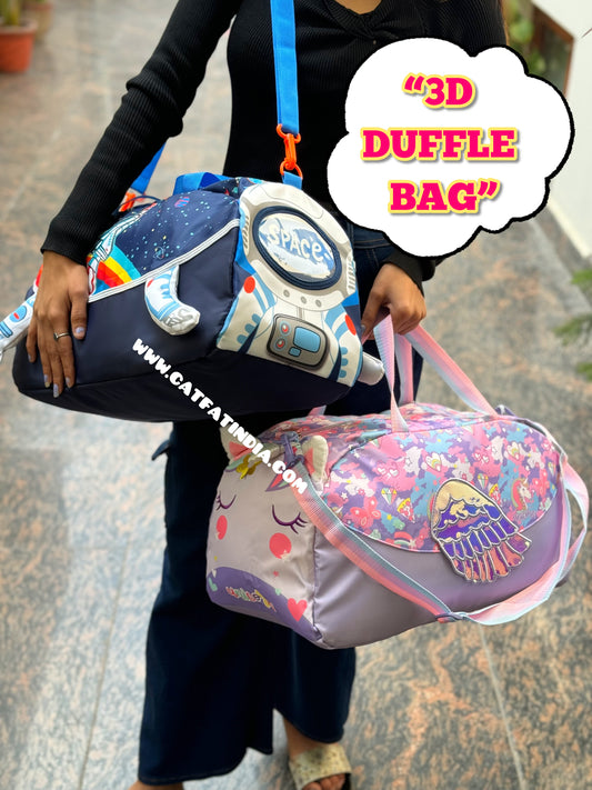3D Kids Duffle Bag