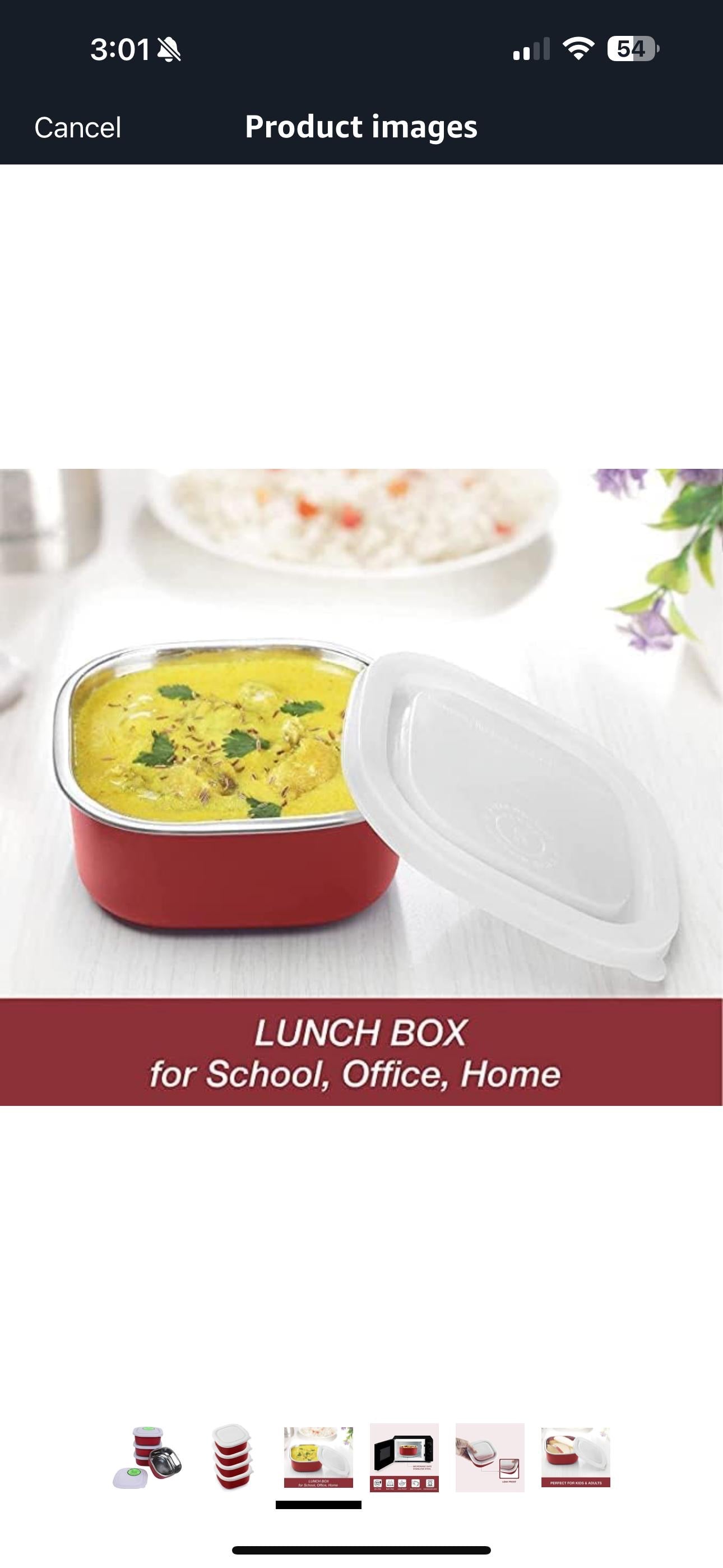 Heat Mate Microwave-Safe Stainless Steel Food Containers