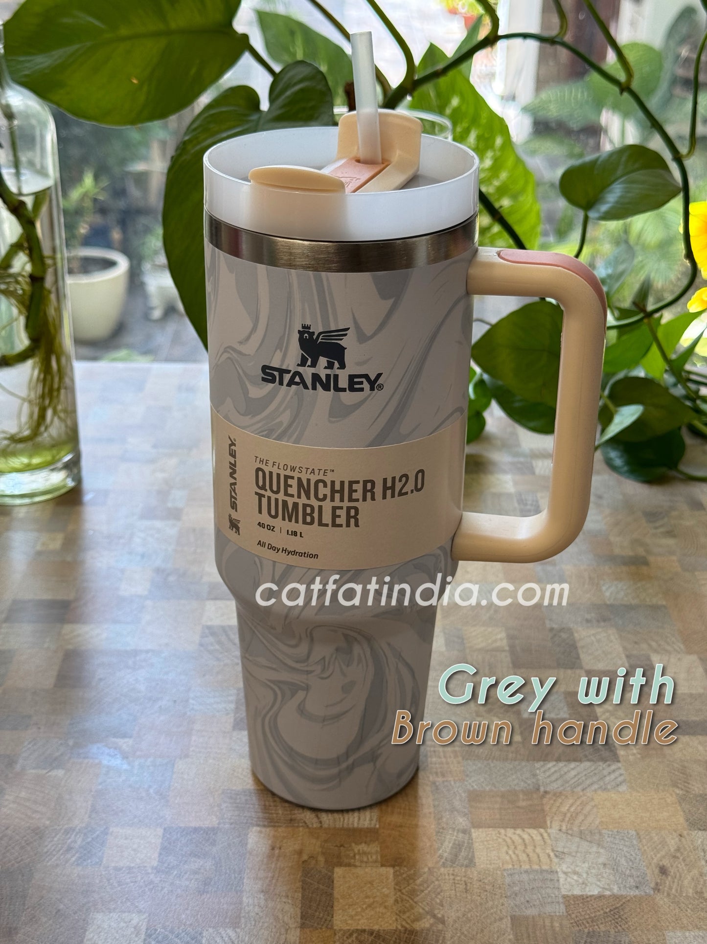Marble Swirl Stanley Tumbler (Quencher H2.0 | 1.18L)