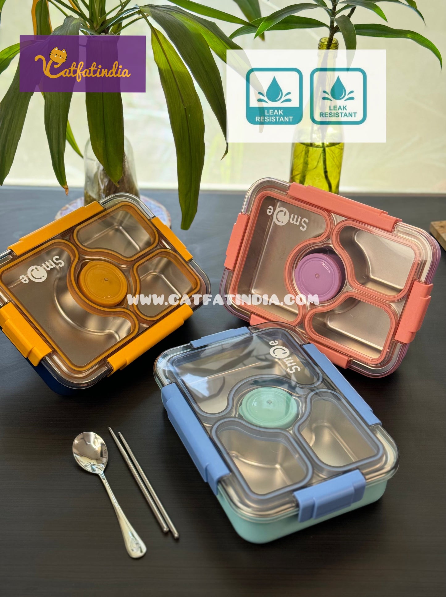 Lunch Barn Bento Box (Leak-Resident Lunch Box)