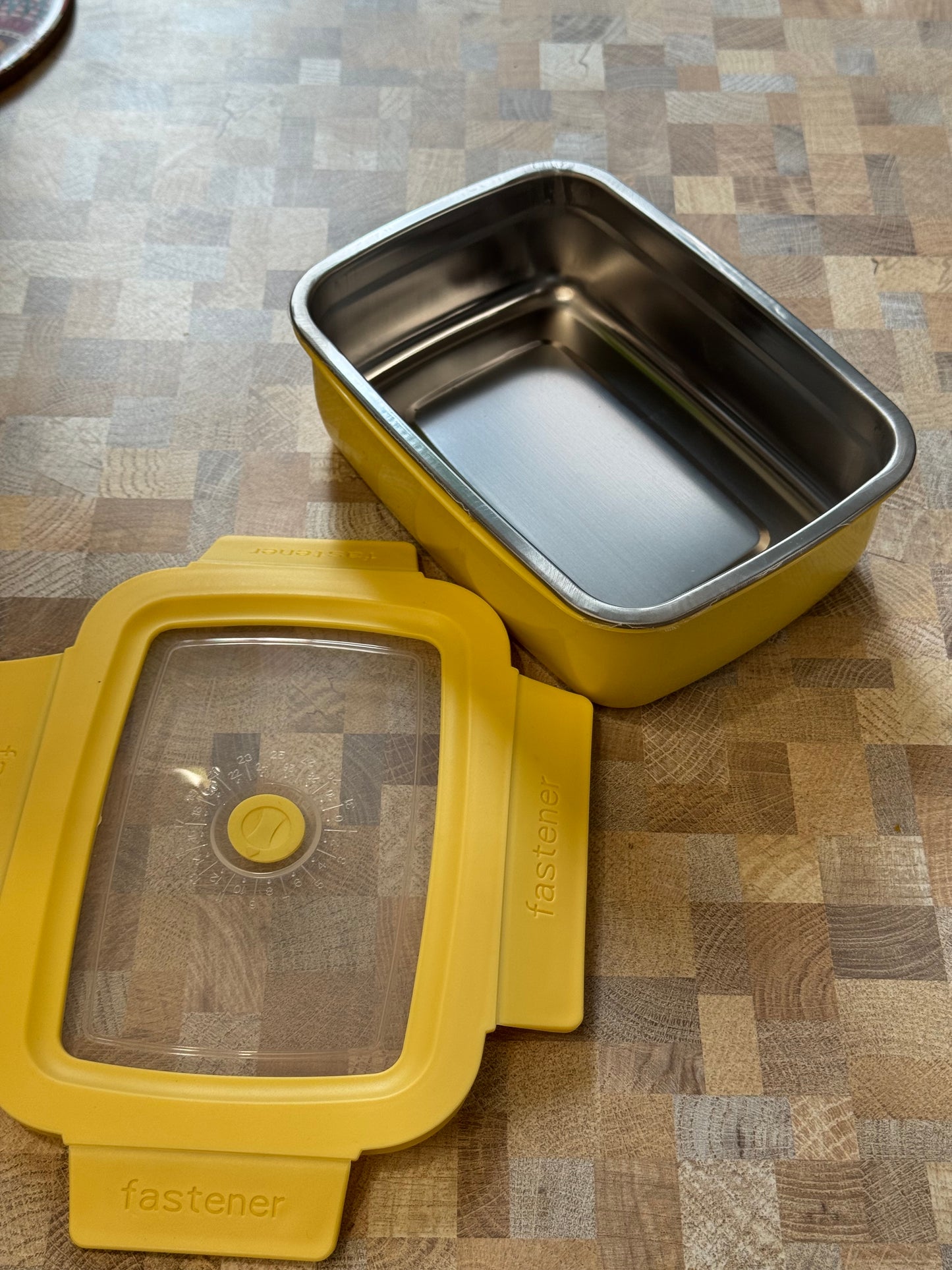 Bright Bite Steel Lunch Box