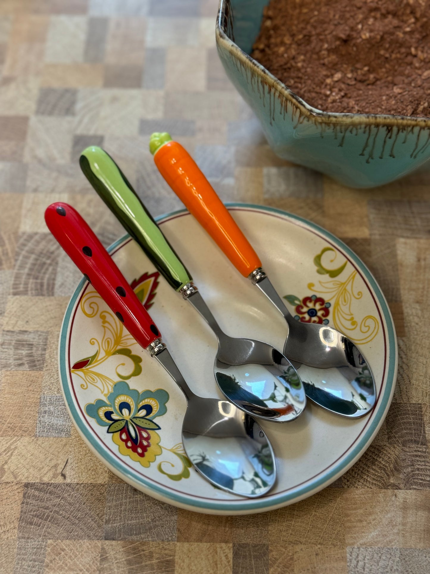 Fruity Stainless Steel Spoon(1Pc)