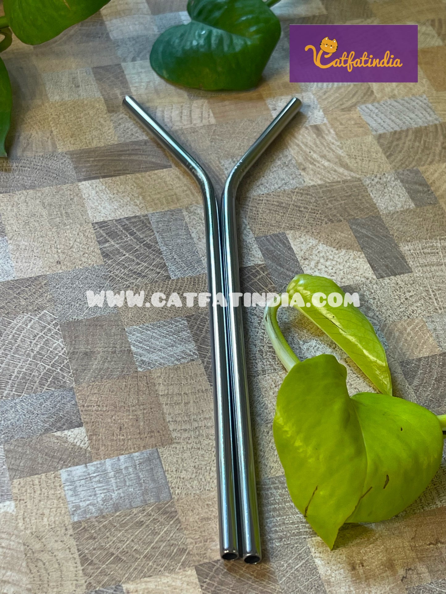 Steel straws set ( stainless steel )