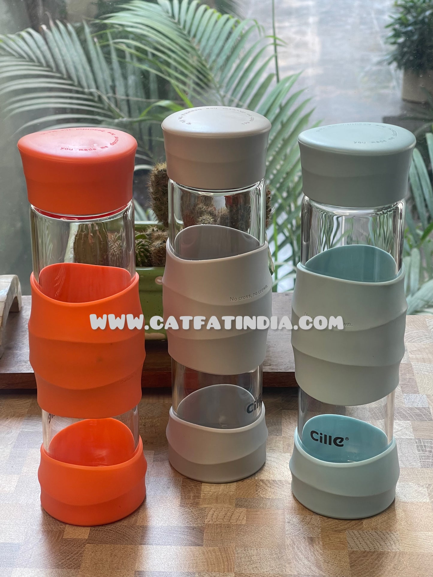 Crystal Clear Glass bottle ( 470ML )