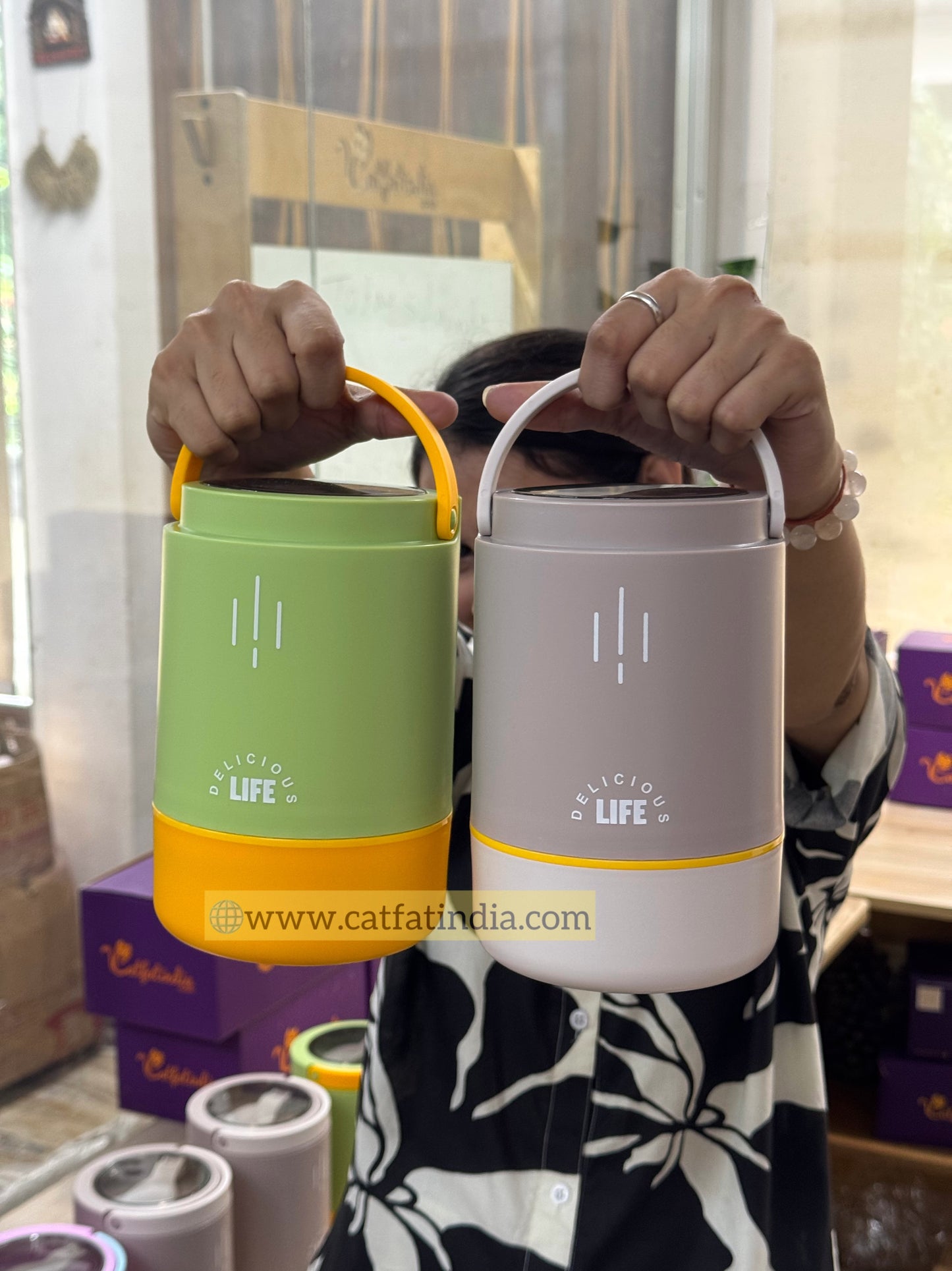 Catfatindia Hot n Fresh Lunchbox