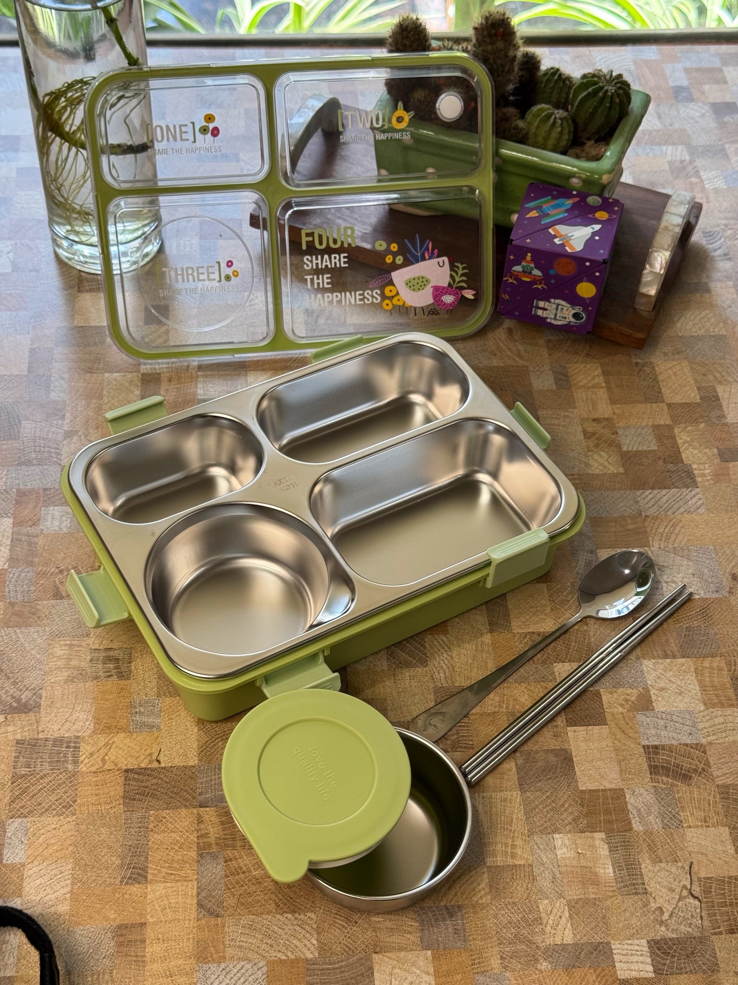 Trio Buffet Bento Lunch Box