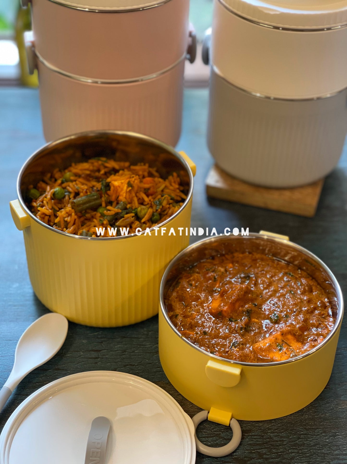 Catfat Dabba Wala Lunch Box (1000ML+500ML)