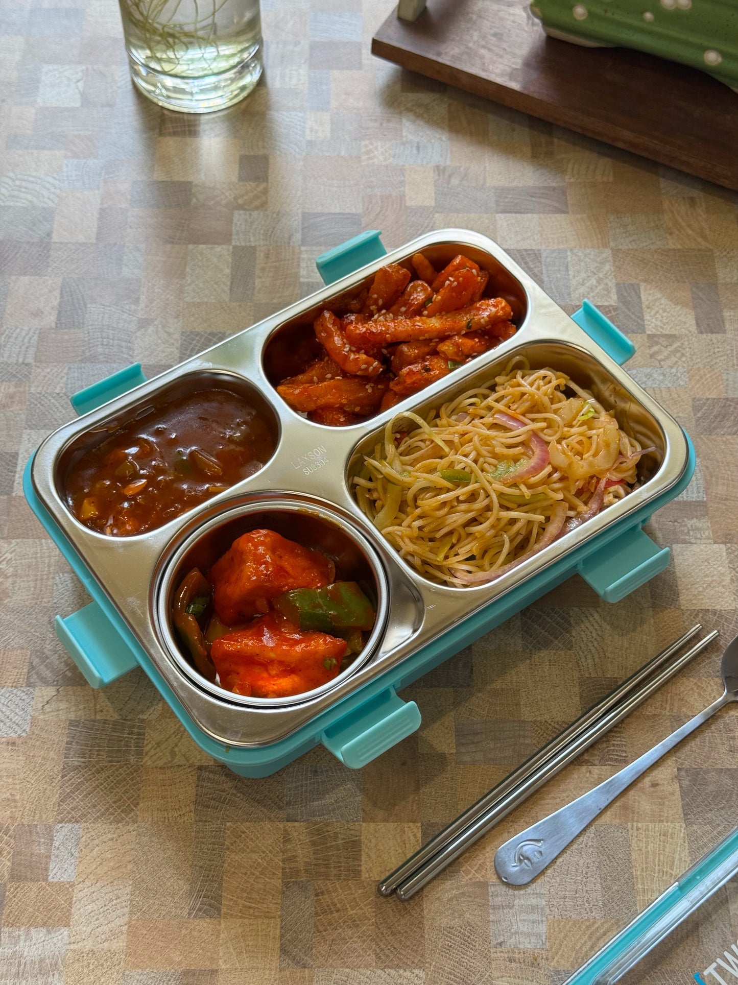 Trio Buffet Bento Lunch Box