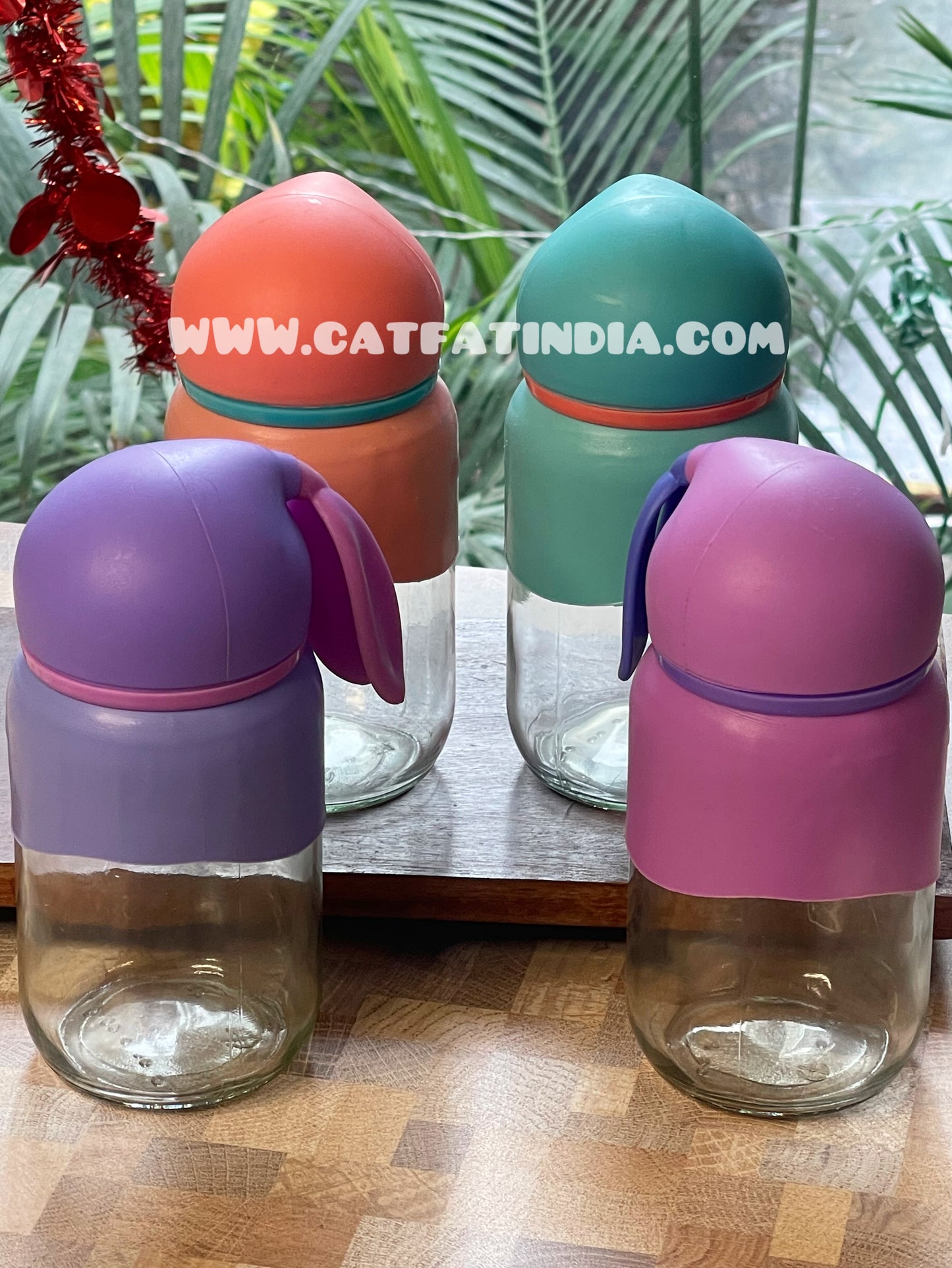 Rabbit Glass Mirror Bottle