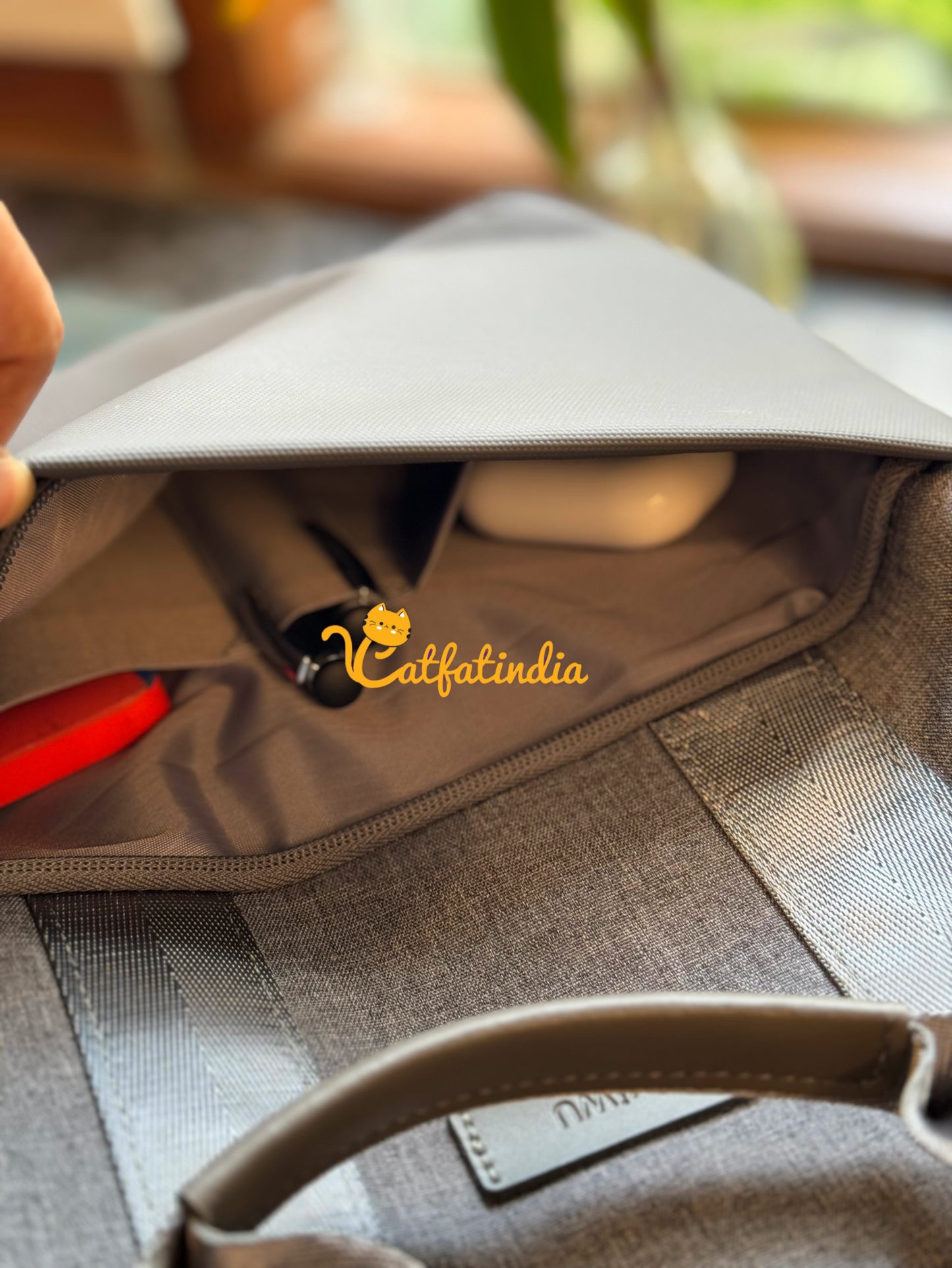 Catfatindia Korean Style Unisex Backpack (Grey)