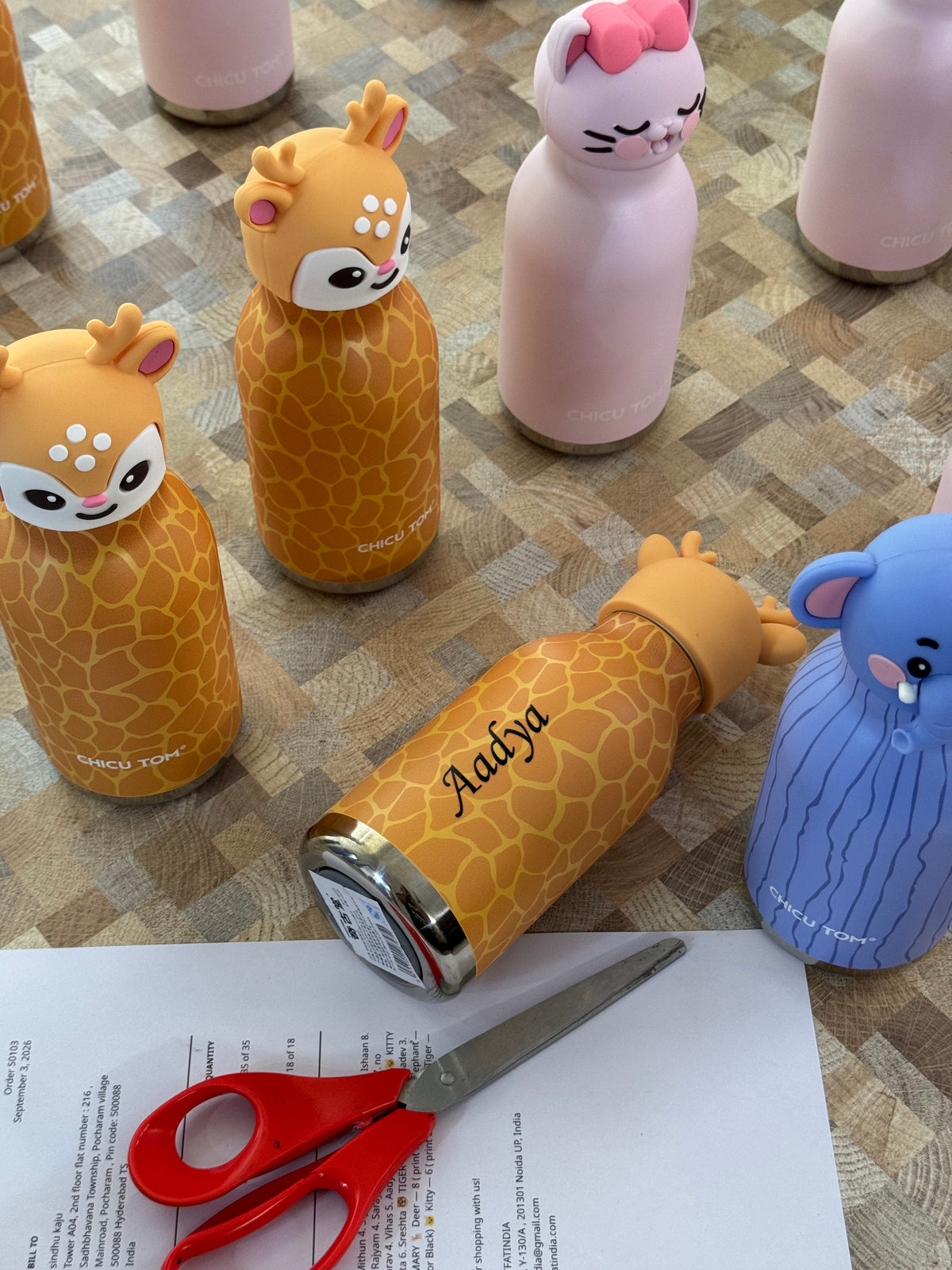 Mini Zoo Collection Bottle