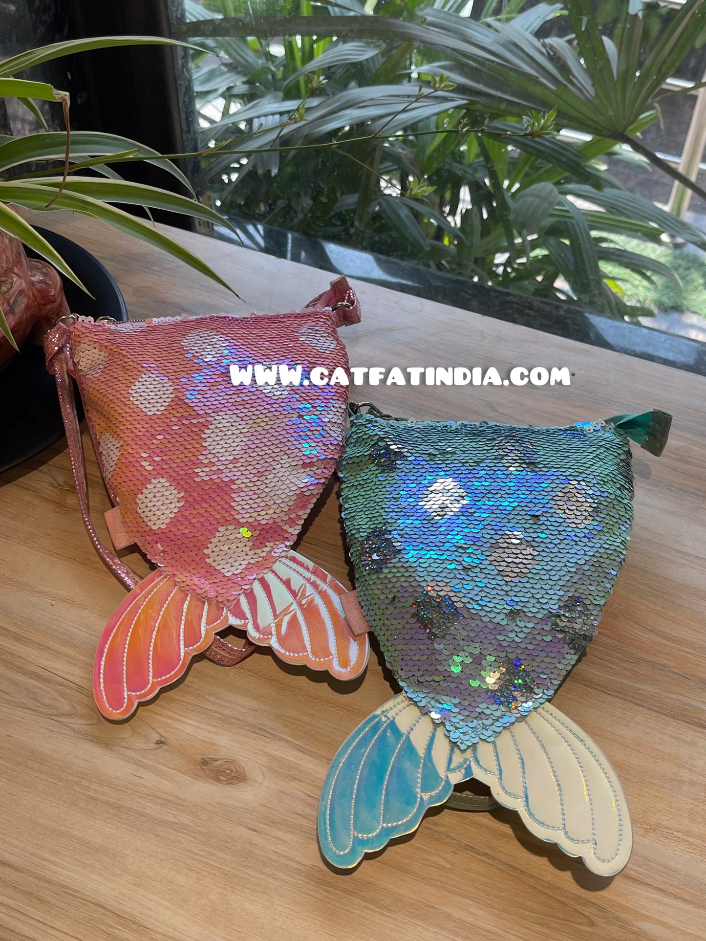Mermaid Theme tail Bag