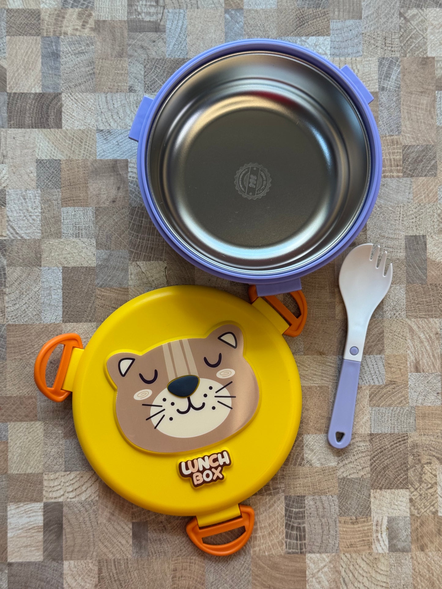 Happy Joy Round Bento Box