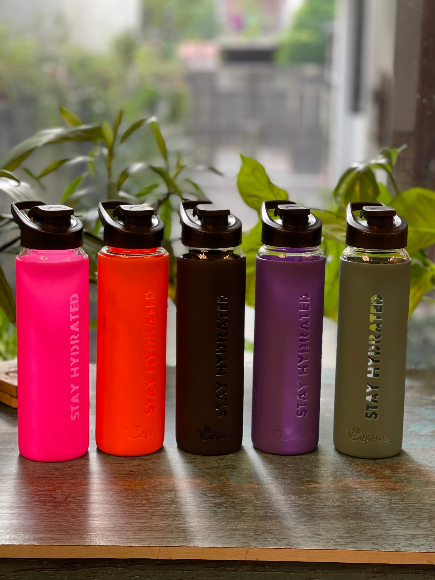 Stay Hydrated Glass Tumbler