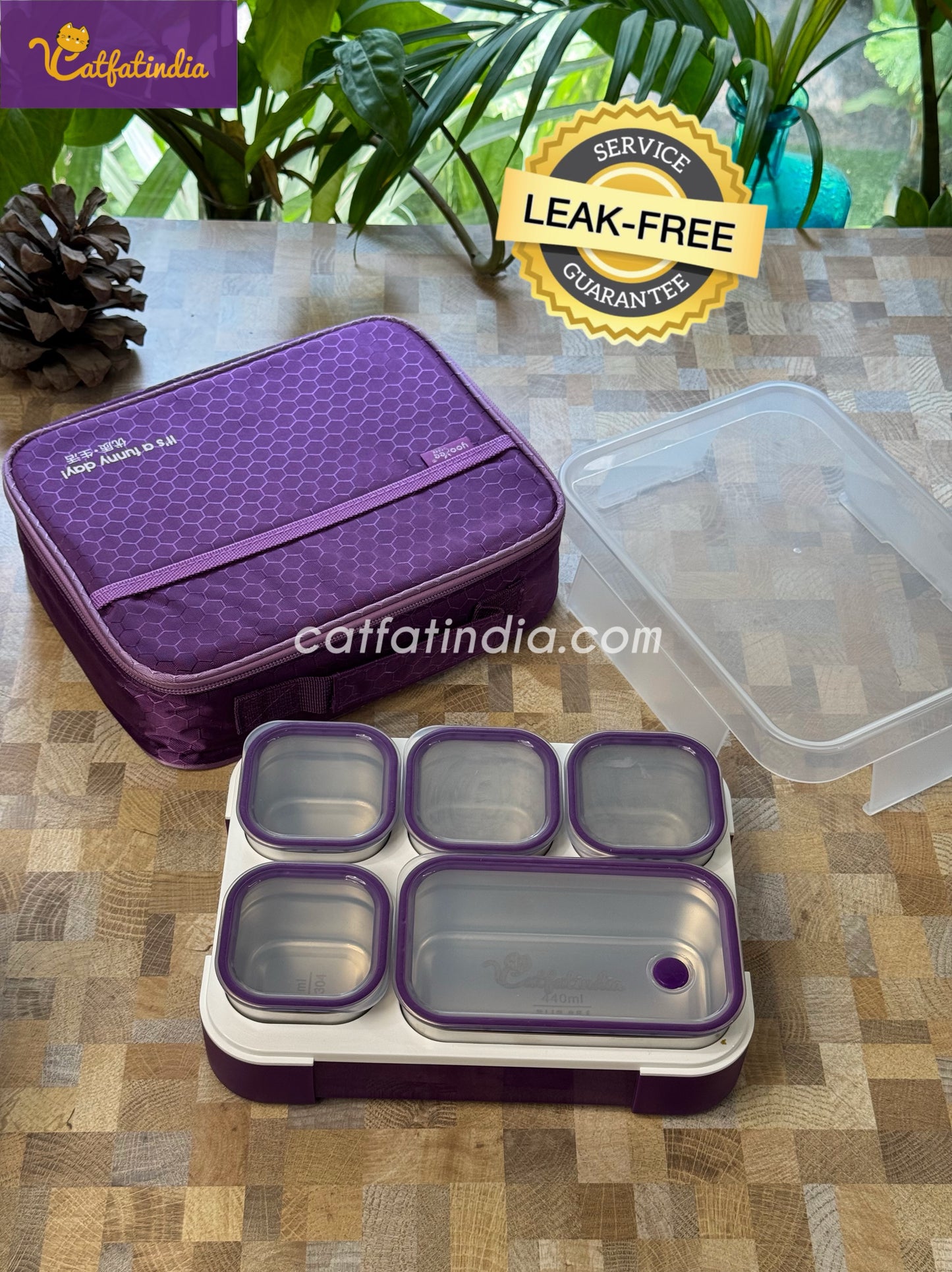 Bento Luxe Penta (with free lunch bag)