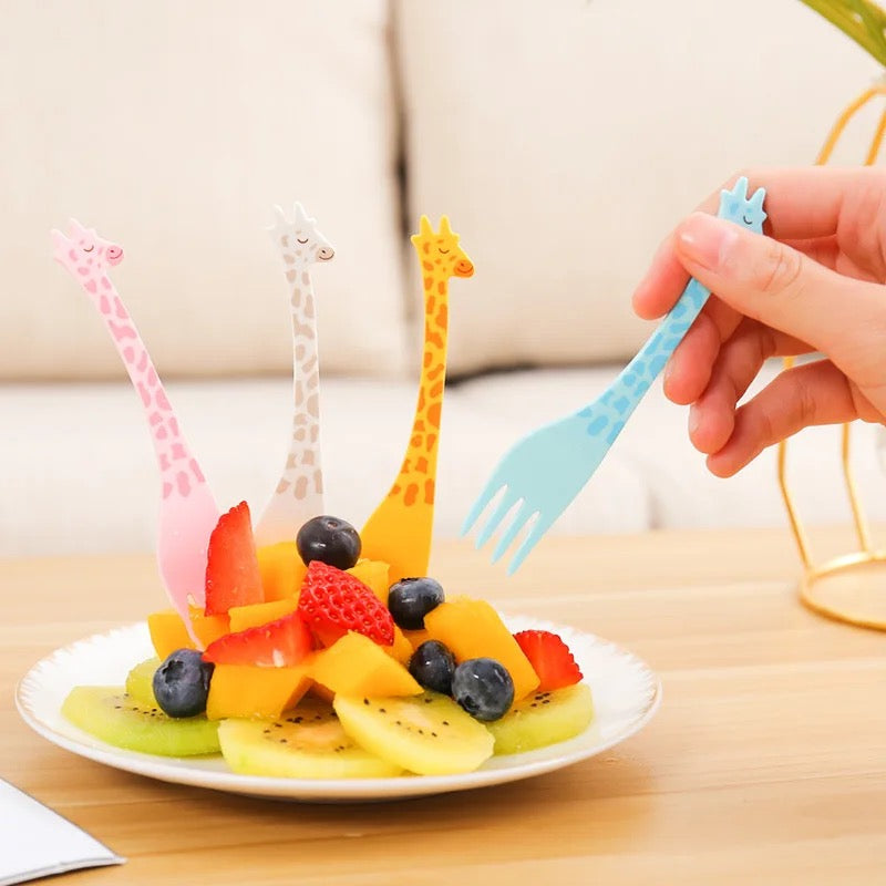 Kids Giraffe Fork (Set of 12)