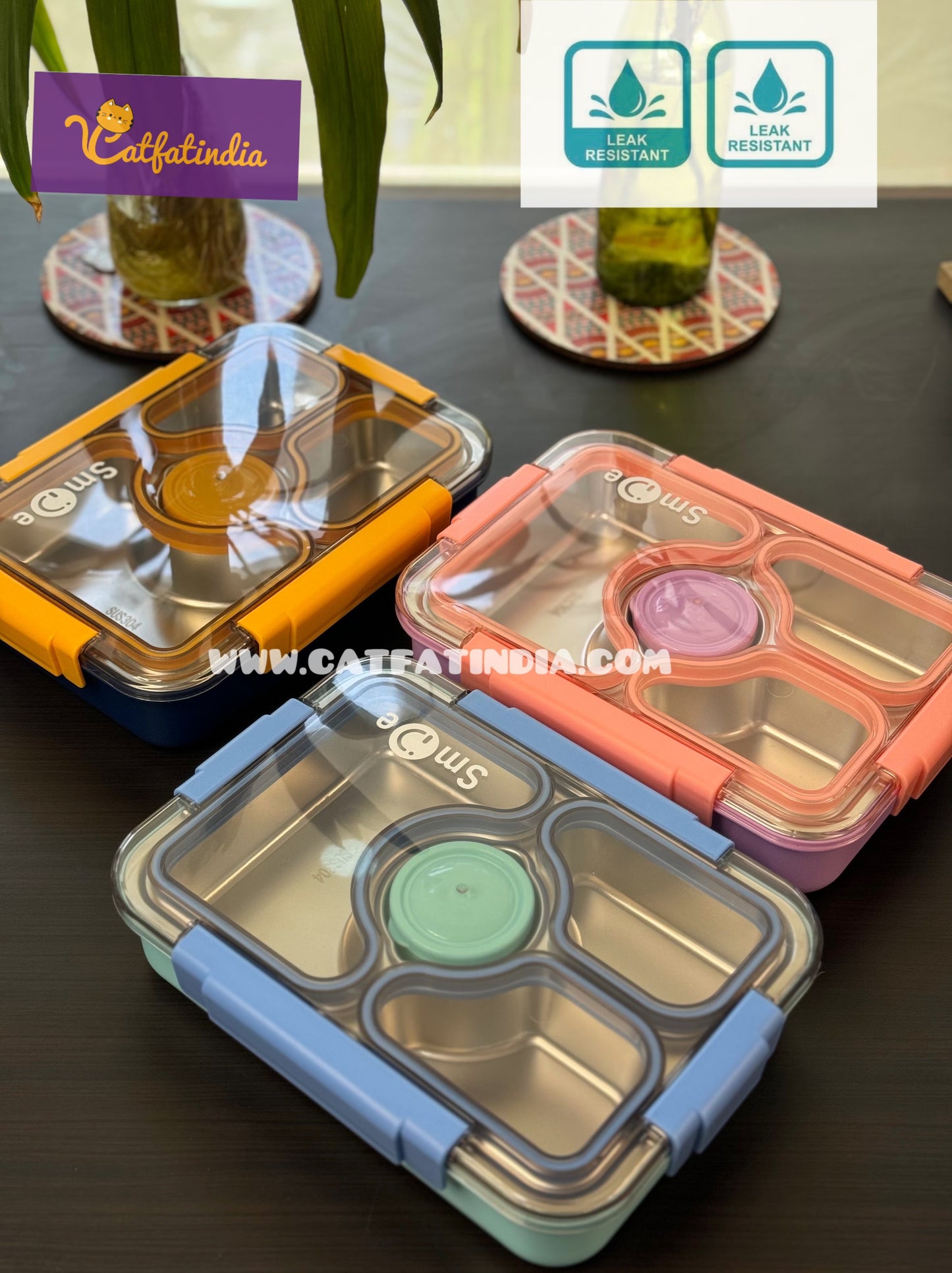 Lunch Barn Bento Box (Leak-Resident Lunch Box)