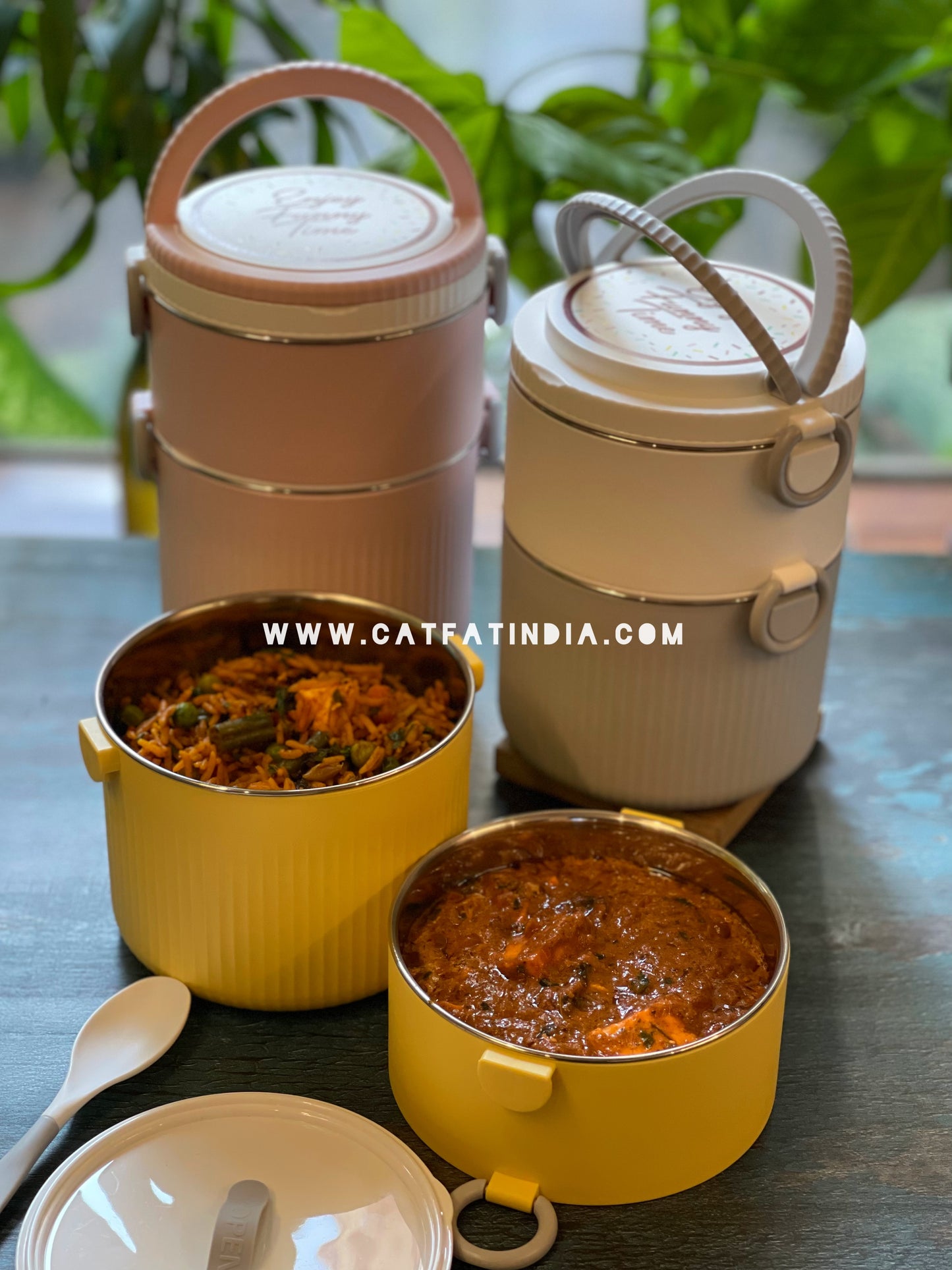 Catfat Dabba Wala Lunch Box (1000ML+500ML)