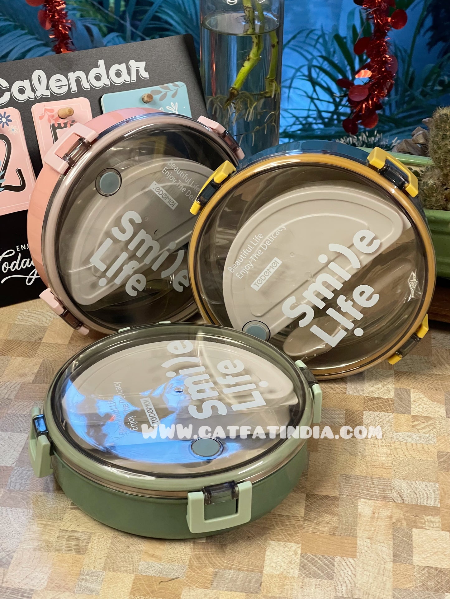 Round Mate Lunch Box
