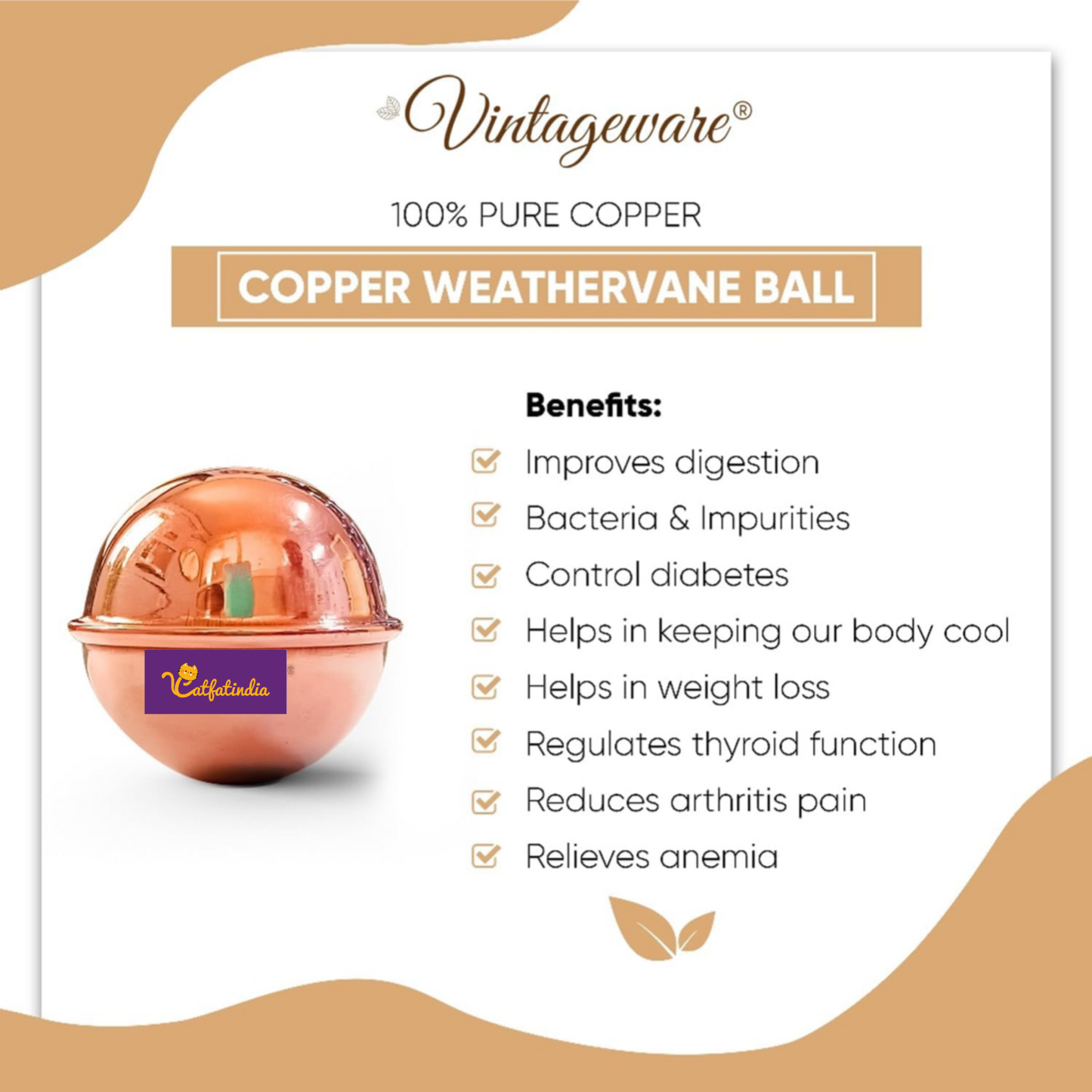 Ayurveda Copper Ball