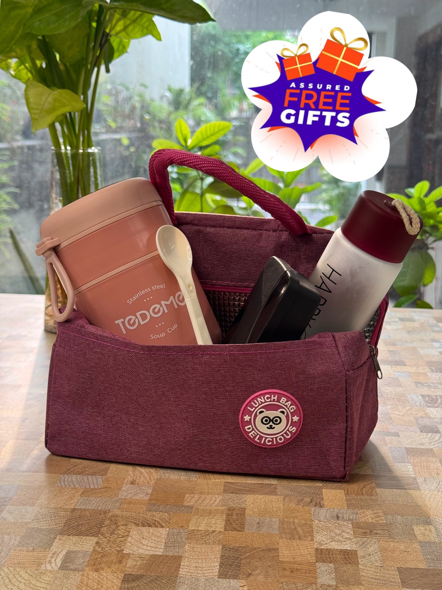 Double Trouble Bento Box (+FREE GIFTS WORTH ₹500)