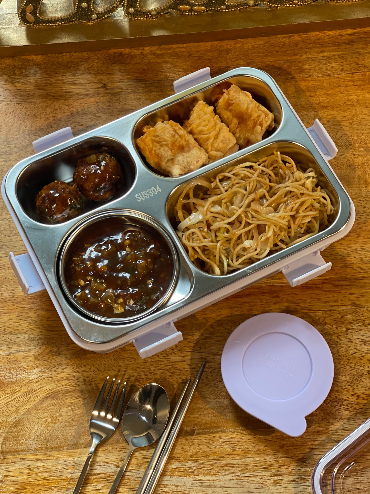 Meal Box Bento Stainless Steel Lunch Box