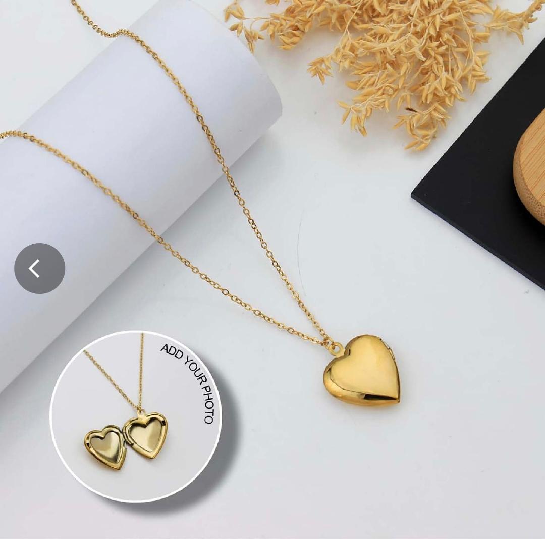 Openable Heart Chain Pendant