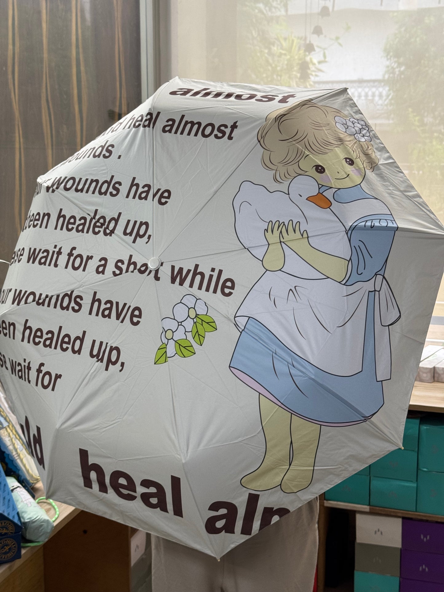 Kawaii Sling Automatic Umbrella ☂️