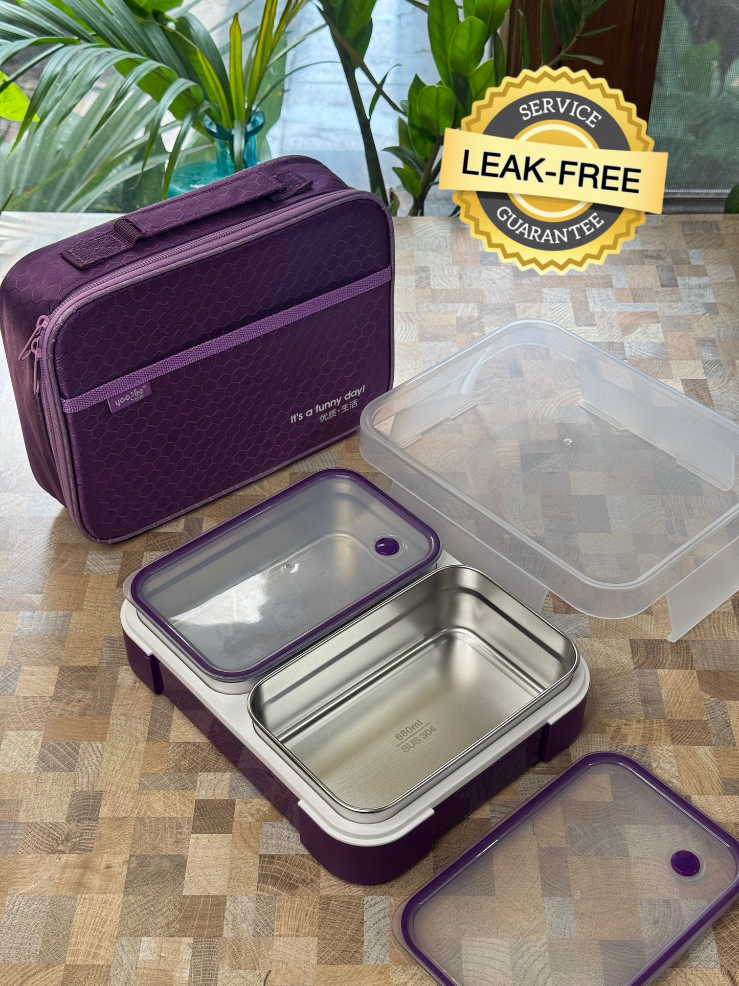 Bento Luxe Duo (with free lunch bag)