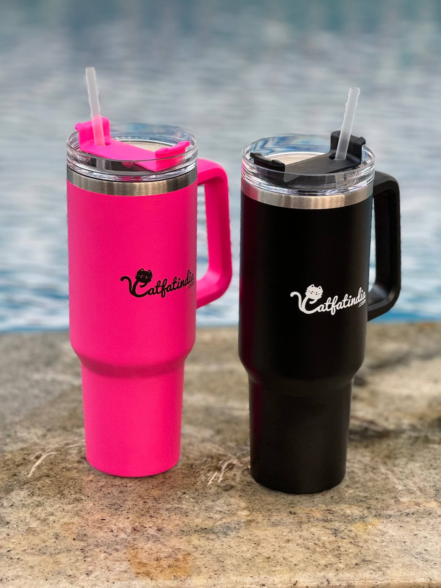 Couple Hydration Therapy Combo (Hot Pink & Black)