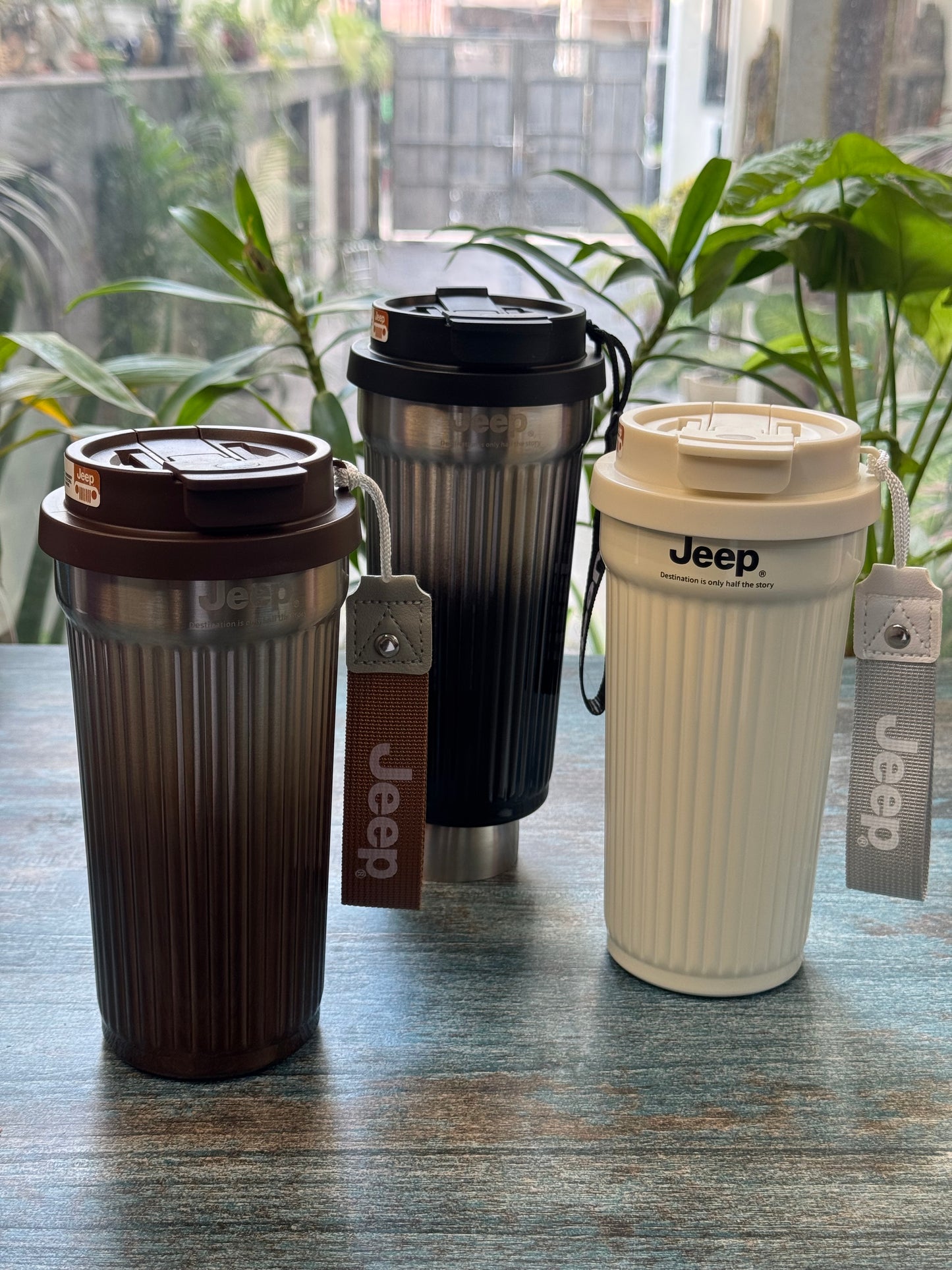 Jeep Premium Coffee Flask (500ML)