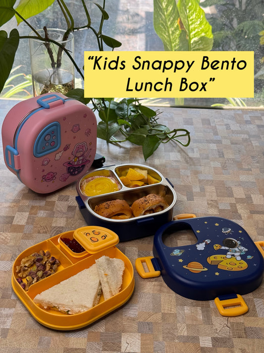 Kids Snappy Lunch Box (Breakfast + Lunch Storage)