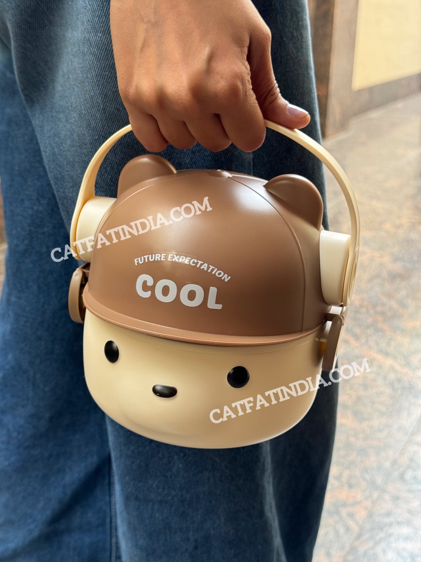 Cool Bear Stainless Steel Lunch Box (+1 FREE GIFT) 🎁