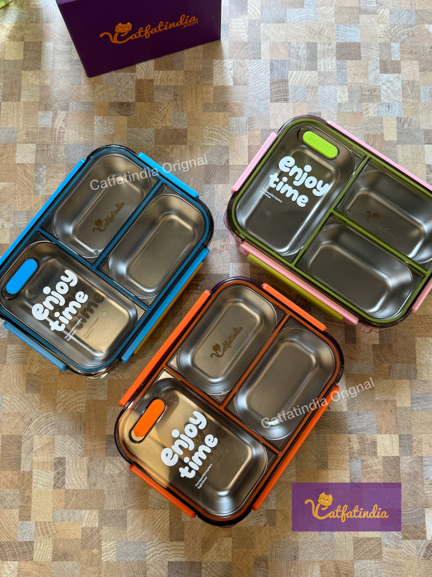 Slide Mate Steel Bento