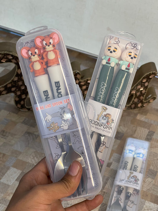 Cartoon Kids Cutlery Set