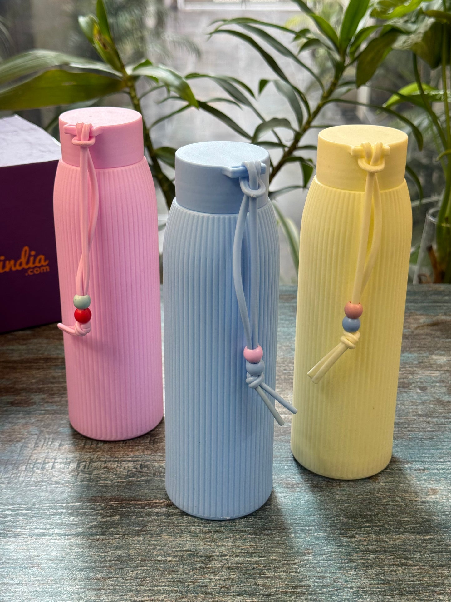 Pastel Glass Bottle
