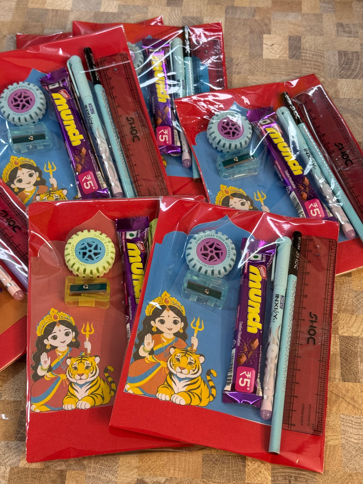Navratri Kanya Pujan Return Gift Set - 6-in-1