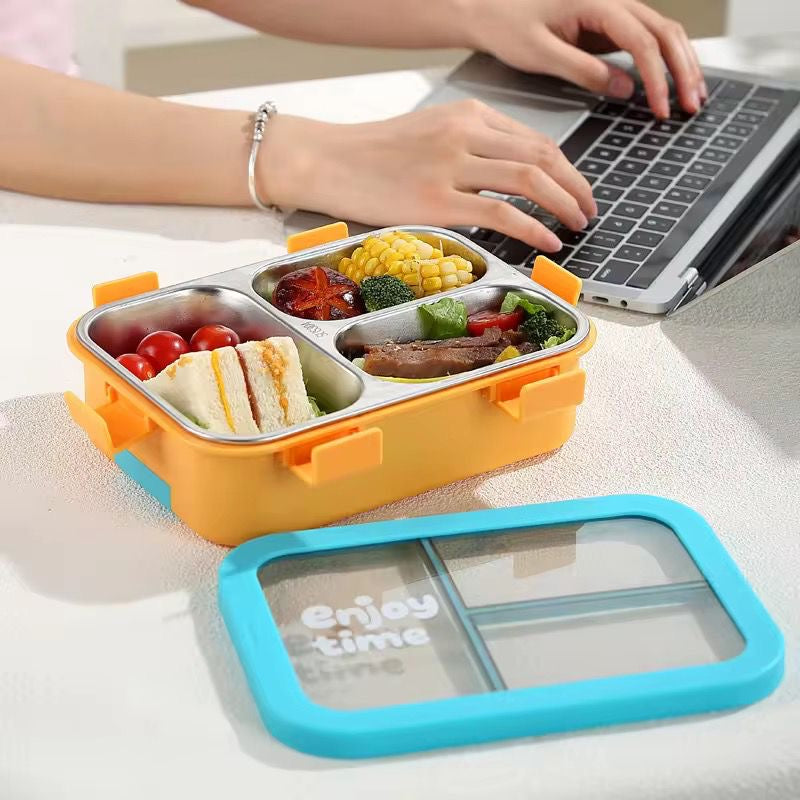 Pop Seal Bento Stainless Steel Lunch Box