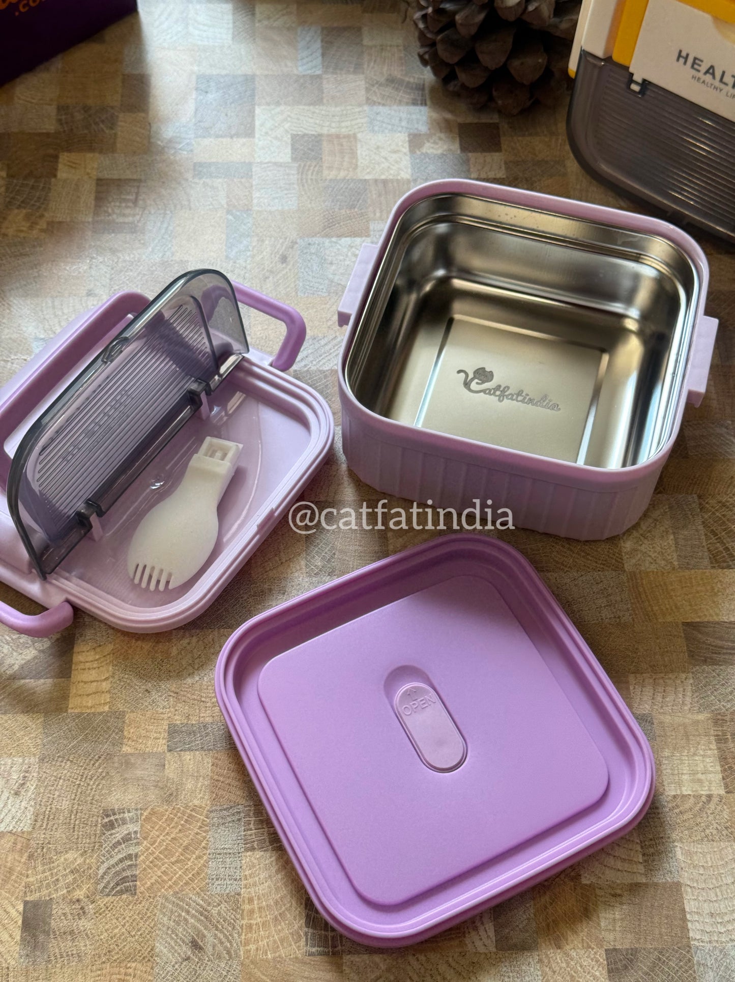 BentoBloom Square Lunch Box