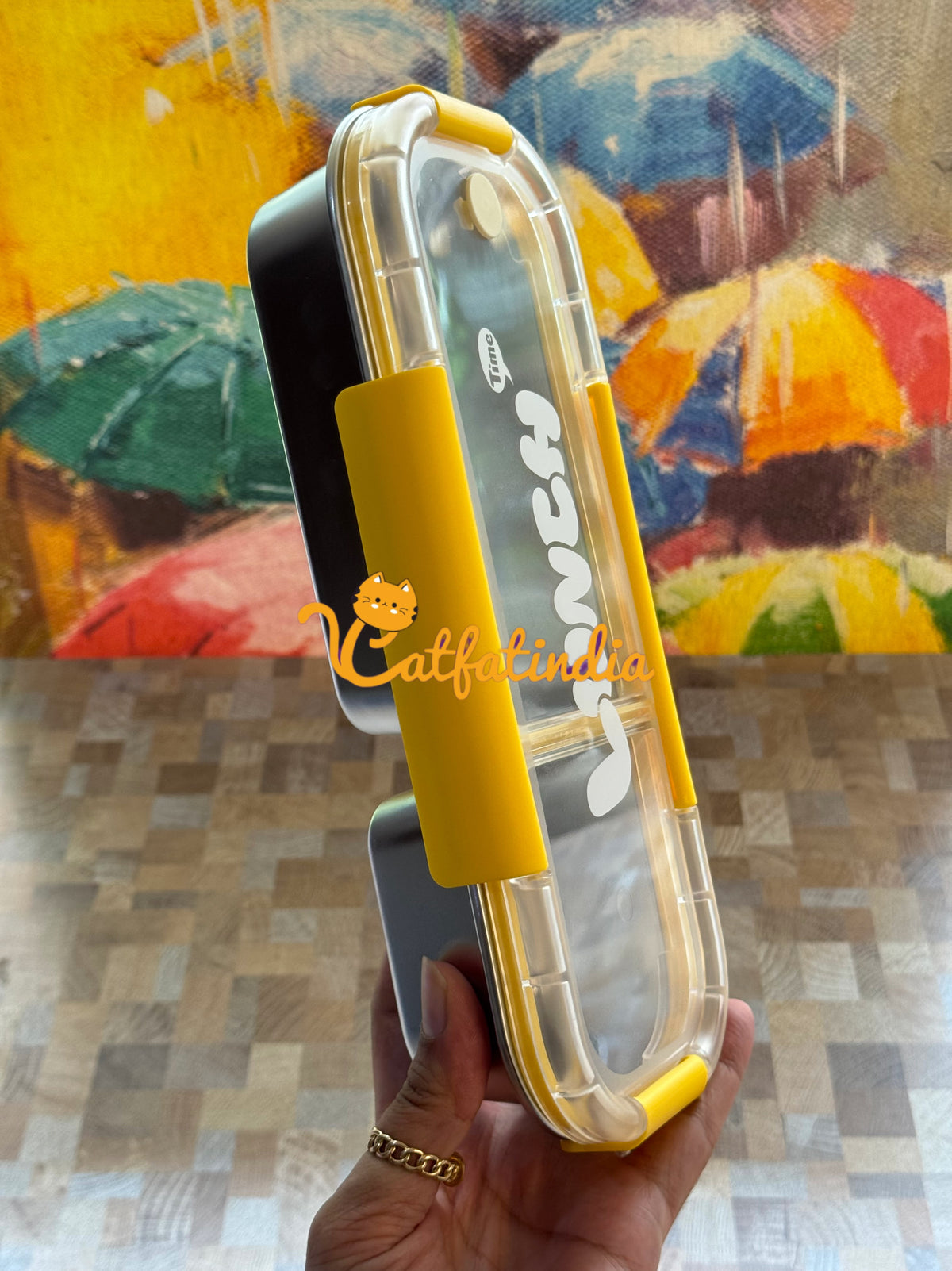 Razor Slim Stainless Steel Lunch Box