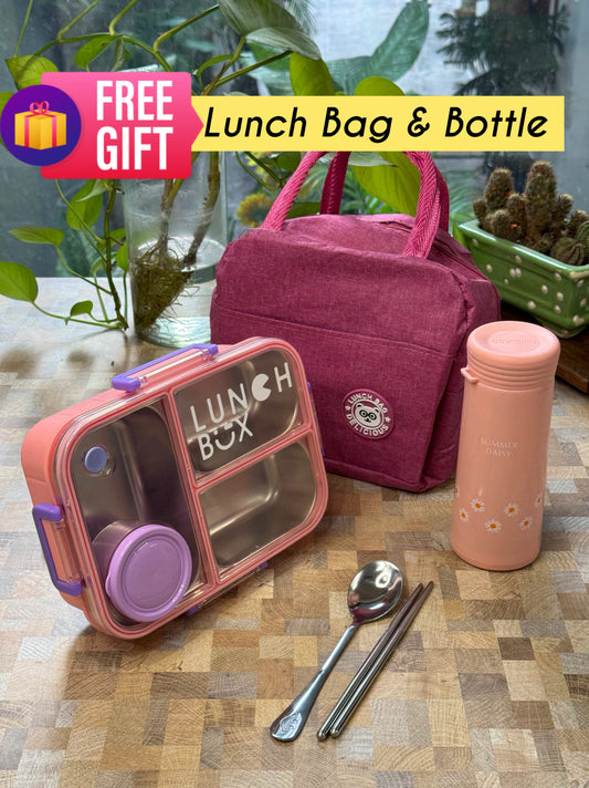 Perfect Portion bento box (LUNCH BAG & BOTTLE)