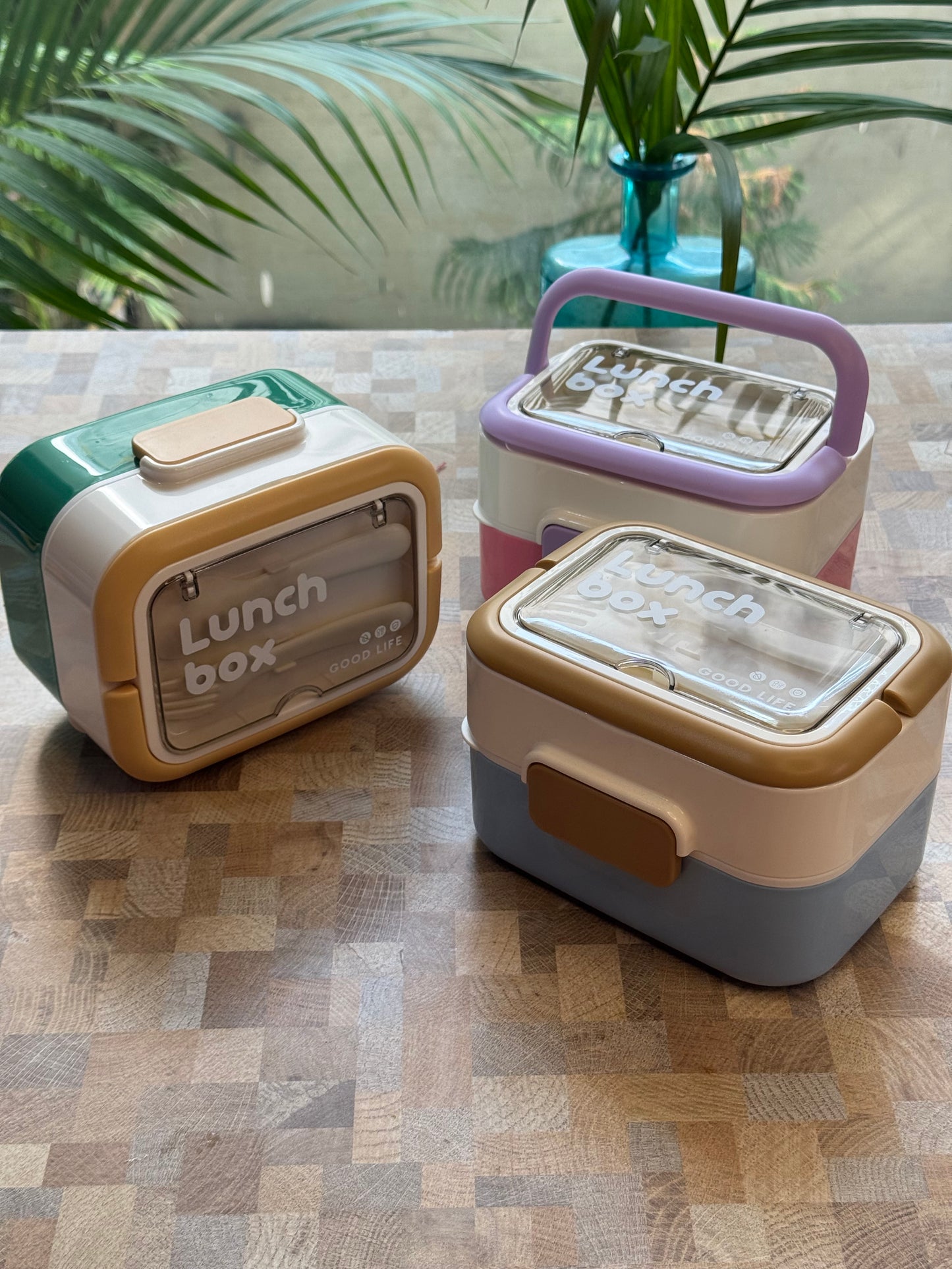 Yum Bite Dual Decker Bento Box