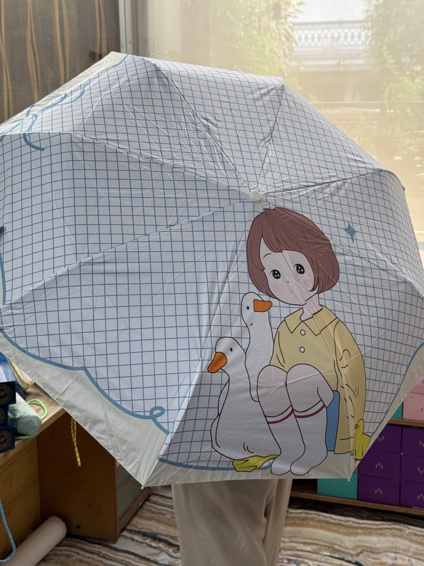 Kawaii Sling Automatic Umbrella ☂️