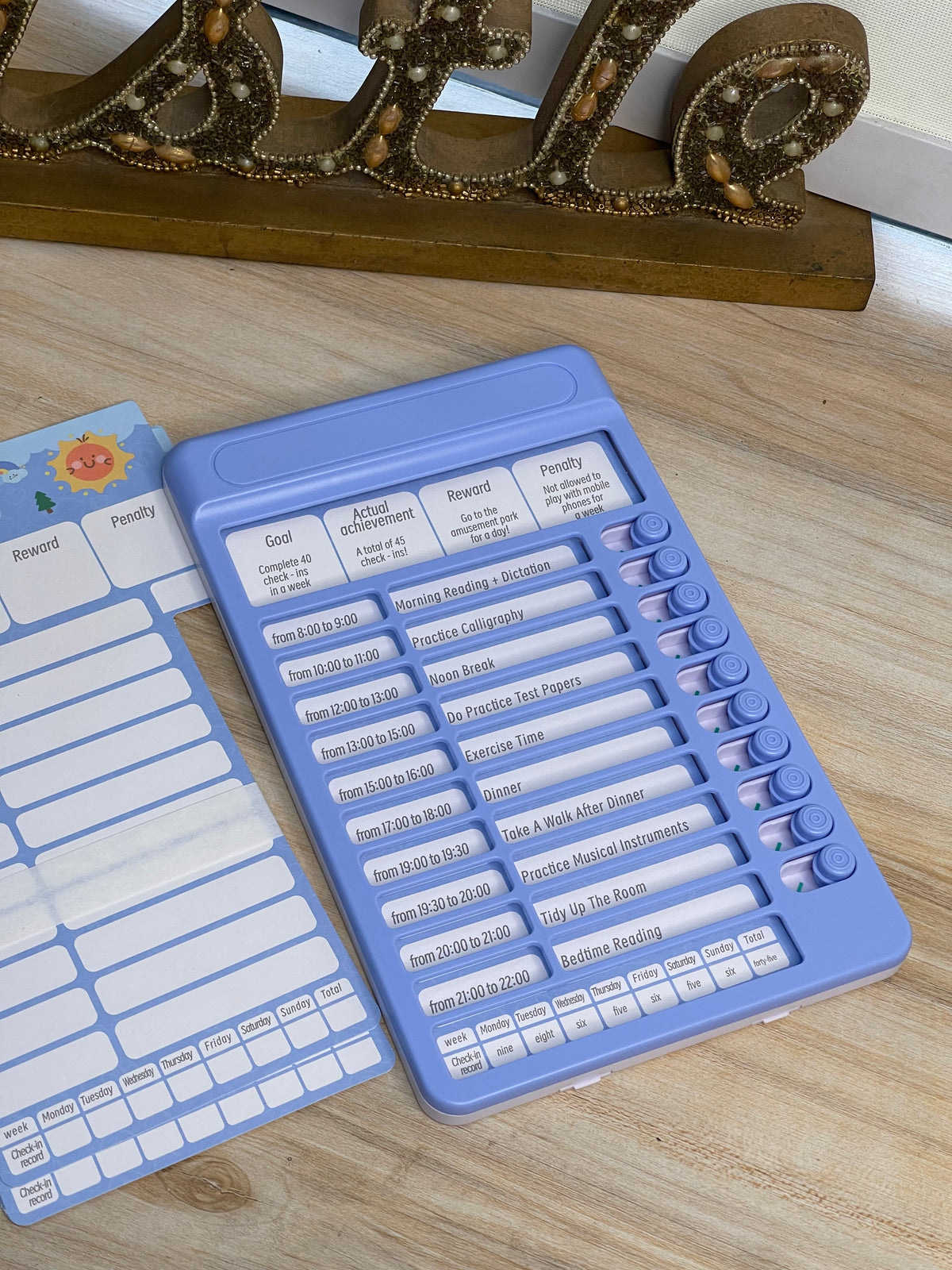 Daily Routine & Reward Tracker