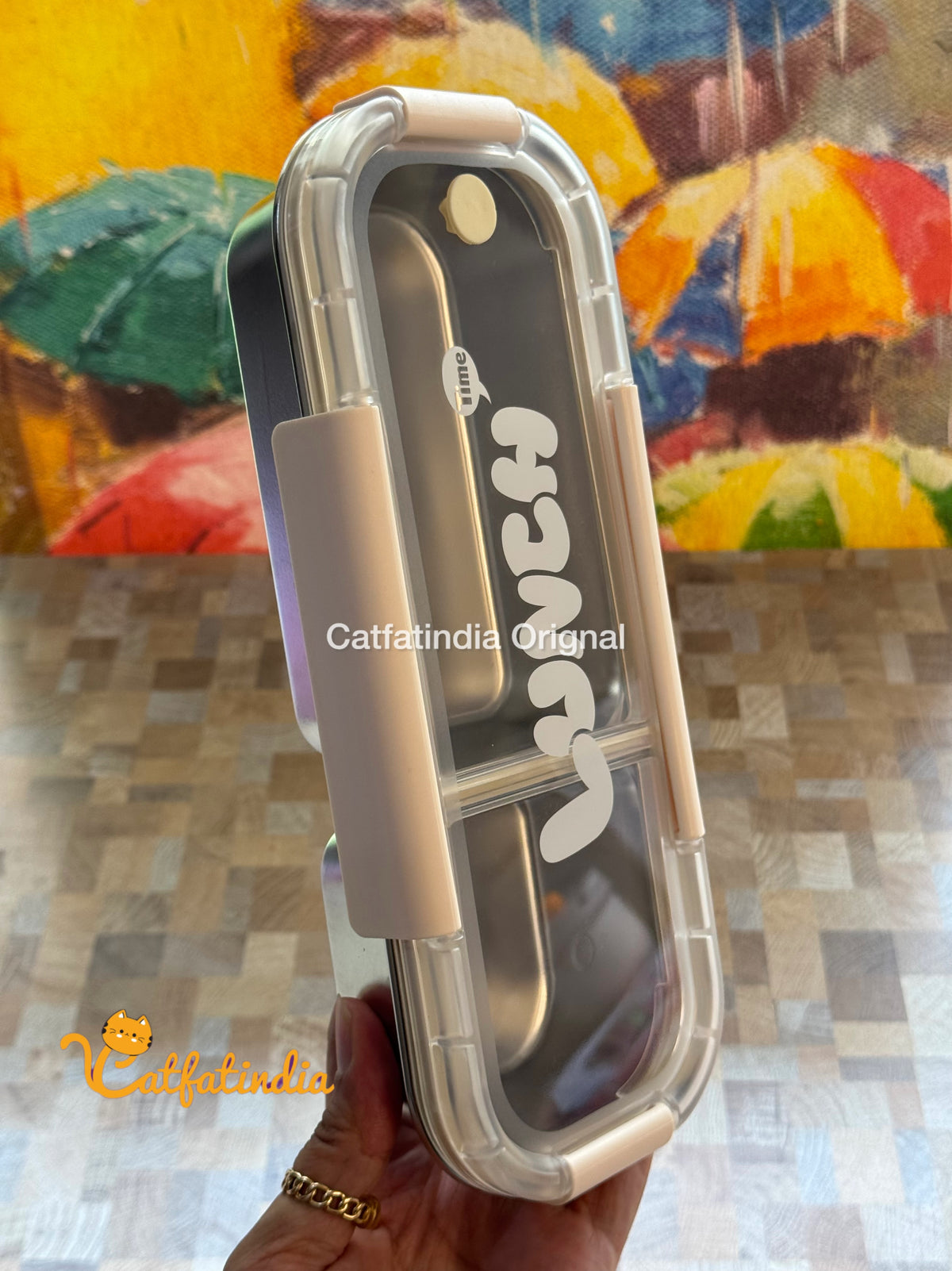 Razor Slim Stainless Steel Lunch Box