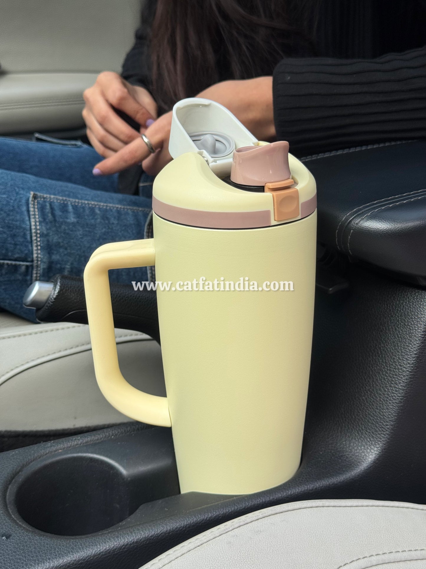 Pop Luxe Tumbler Insulated Tumbler With Handle 40(OZ)